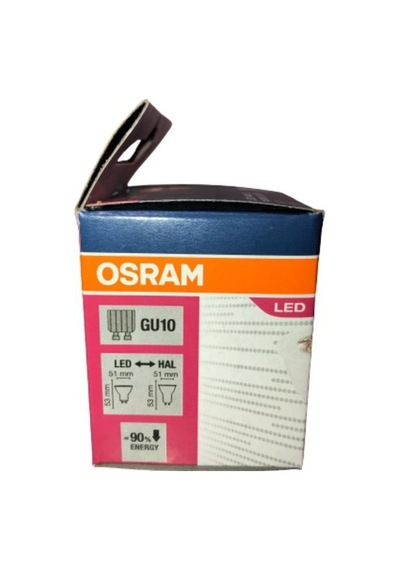 Osram 4.5W Gu10 Led Ampul 10 Adet Sarı Işık 3000K Spot Ampul