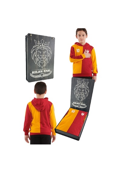 Galatasaray Metin Oktay Kapüşon Çocuk Sweat Ahşap Kutulu 001