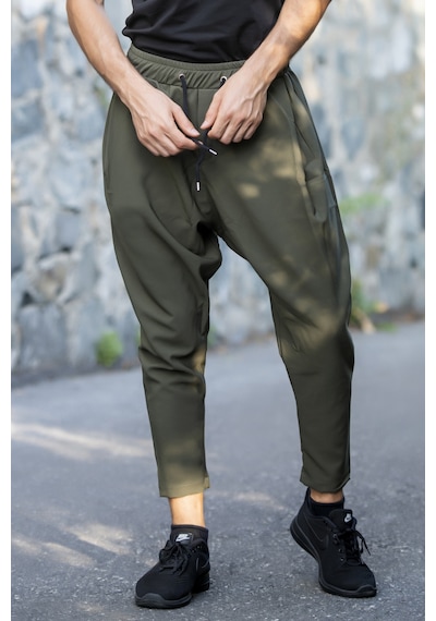 Baykim Sports Wears Modern Unisex Şalvar Pantolon Haki