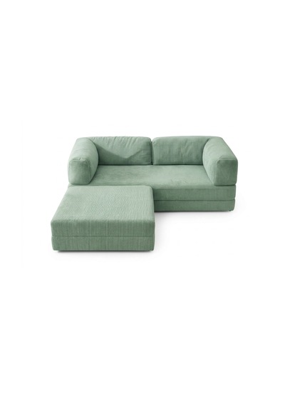 Herev 200x200 Cm 50 Dns Modüler Köşe Koltuk Fitilli Kadife Kumaş, Yatak Olabilen, Modern Tasarım Şark Köşe Yeşil Herev 200x200 Cm 50 Dns Modüler Köşe Koltuk Fitilli Kadife Kumaş, Yatak Olabilen, Modern Tasarım Şark Köşe Yeşil
