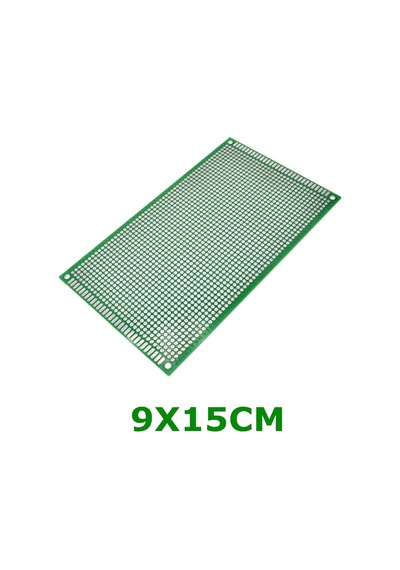 Alkatronik-9X15Cm Proto Pcb Pertenaks Prototip Deney Kartı Delikli Plaket
