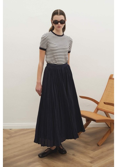 Hooopstore Boho Crash Lacivert Etek