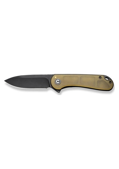 Civivi Elementum Bead Blasted Ultem Handle Black Stonewashed D2 Blade Kamp Çakı Sarı