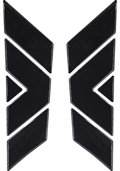 Kawasaki Zx10r 2024 İle Uyumlu Kaydırmaz 6d Karbon 17 Parça Tank Pad Seti Gc47 KARBON