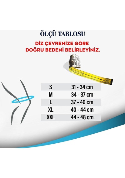 Vizor - Örme Patella Destekli Dizlik Code 702 2xl Beden