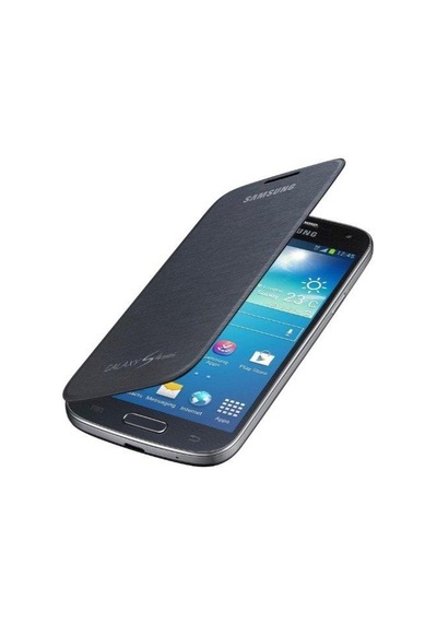 Galaxy Uyumlu S4 Mini İ9190 İle Uyumlu Flip Cover Kılıf Lacivert Ef-fı919bbegww