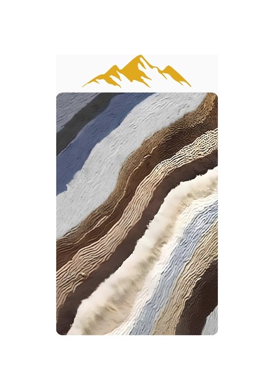 Modern Desenli Dijital Baskı Kaymaz Taban Halı H0734 Renkli