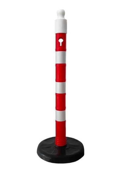 Dubalı Uyarı Dikmesi 80 X 1100 Mm Reflektifli