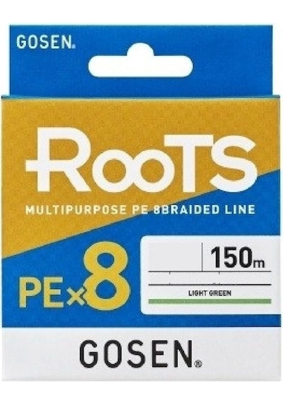 Gosen X8 Roots Pe 1.2 0,187mm 8 Kat İp Misina 150mt A.yeşil - Standart