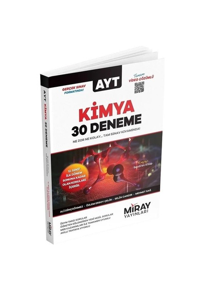 Miray Ayt Kimya 30 Deneme 2023