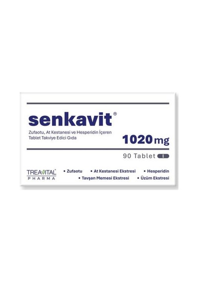 Senkavit Zufaotu At Kestanesi Hesperidin 1020 Mg 90 Tablet