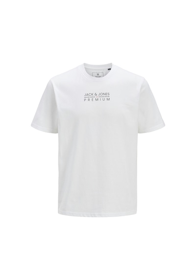 Jack & Jones Jprbluatlas Ss Tee Beyaz Erkek Kısa Kol T-shirt Beyaz
