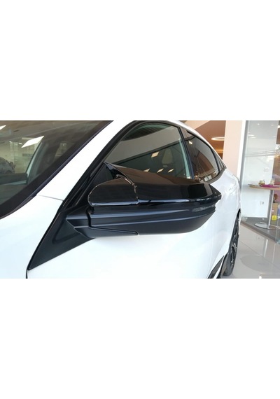 Honda Cıvıc Fc5 Fk7 2016 2020 Yarasa Batman Ayna Kapağı Parlak Si