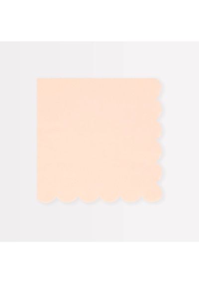 Meri Meri - Ballet Slipper Pink Large Napkins - Bale Point Pembe Peçeteler X16