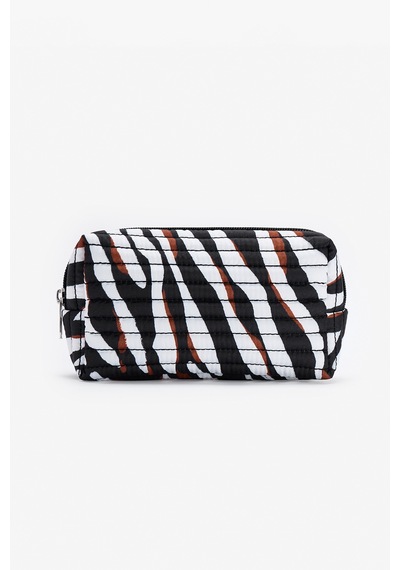 Penti Siyah Zebra Makyaj Çantası
