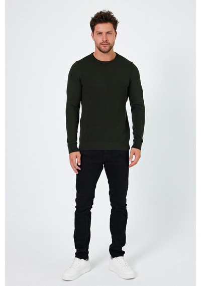 Alexander Gardi Alexandergardı Bisiklet Yaka Regular Fit Kazak E24-eze-03 001