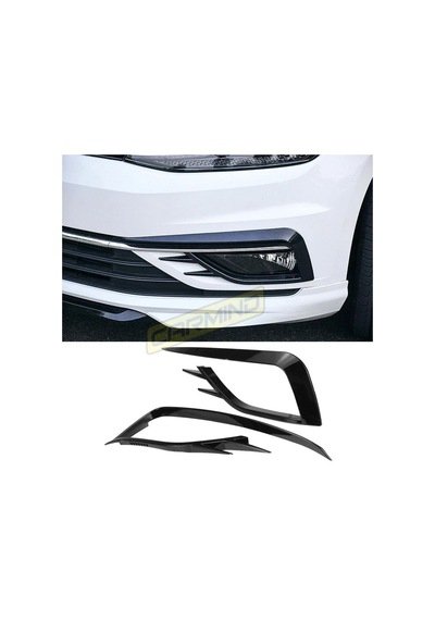 Volkswagen Golf 7.5 Sis Farı Çerçevesi Piano Black 2018-2020