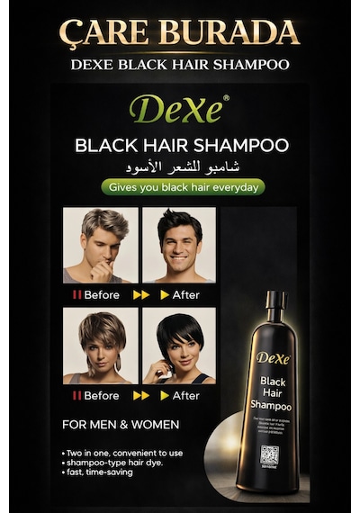 Dexe Siyah Şampuan 200 ML