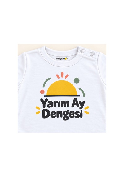 Babylimon Yarım Ay Dengesi Beyaz Kısa Kollu Çıtçıtlı Bebek Zıbını Beyaz - Yarım Ay Dengesi - 928161948 Beyaz - Yarım Ay Dengesi Babylimon Yarım Ay Dengesi Beyaz Kısa Kollu Çıtçıtlı Bebek Zıbını Beyaz - Yarım Ay Dengesi - 928161948 Beyaz - Yarım Ay Dengesi