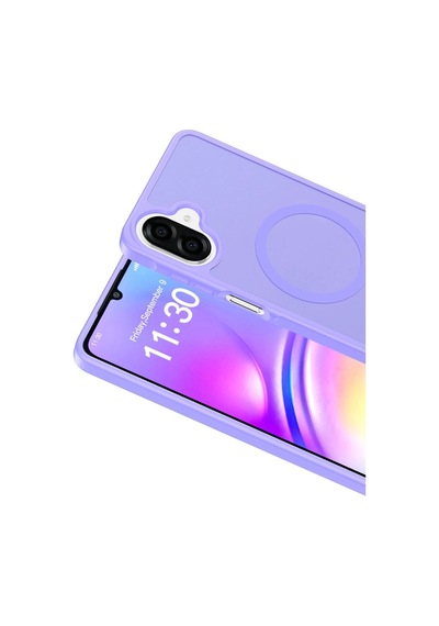 Joko Samsung Galaxy A07 4g Jota Magsafe Kapak - Lila