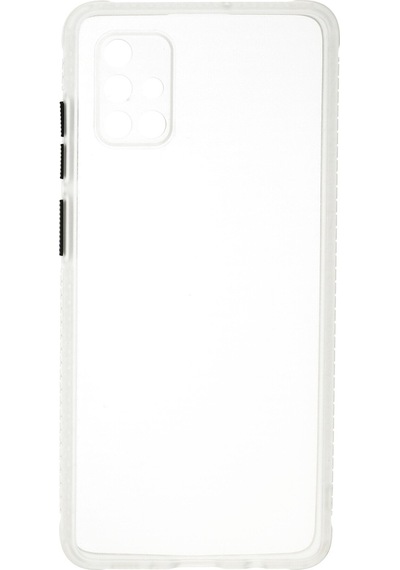 Newface - 399 - Samsung Galaxy Uyumlu A71 Kılıf Miami Şeffaf Silikon - Kmrsfres - - Şeffaf