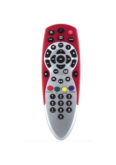 Digiturk Dcr Kırmızı Hd Uydu Kumandası