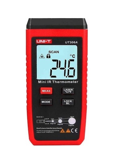Uni-t Ut306a Mini Kızıl Ötesi Sıcaklık Ölçer