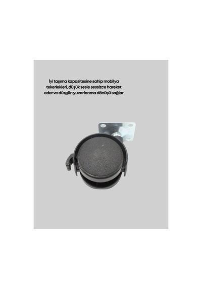 8753tknd Dolap Ve Raflar İçin 4 Cm Kilitli Tekerlek Tekli 893hmng Çok Renkli Çok Renkli