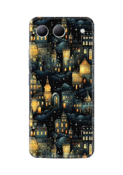Tecno Spark 40 5g Km8n Uyumlu Kılıf Desen Baskılı Silikon Pandalar Stk:.1015.tecno Renk35 Renk35
