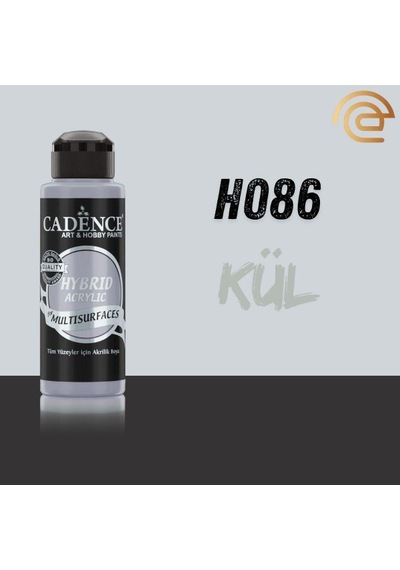 Cadence Hybrid Multisurface Akrilik Boya 120 Ml H086 Kül H-086 Kül