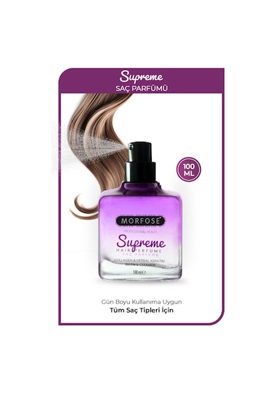 Supreme Saç Parfümü 100 Ml - Bitkisel Keratin Ve Seramid