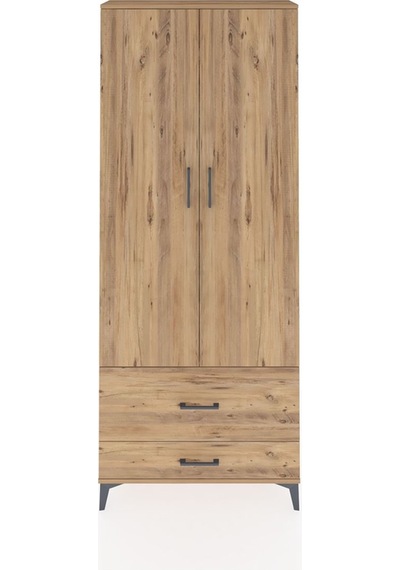 Arges Dolap 2 Raflı 2 Çekmeceli Tek Askılı 88x30x221 Çam-çam Çam Arges Dolap 2 Raflı 2 Çekmeceli Tek Askılı 88x30x221 Çam-çam Çam