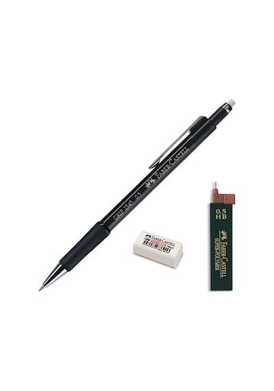 Faber Grip Iı 1345 0.5 Uçlu Kalem Seti Siyah 5091207100 Siyah