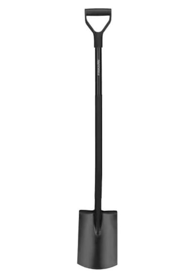 Fiskars 1004812 Ergonomik Bahçe Küreği Düz Uçlu