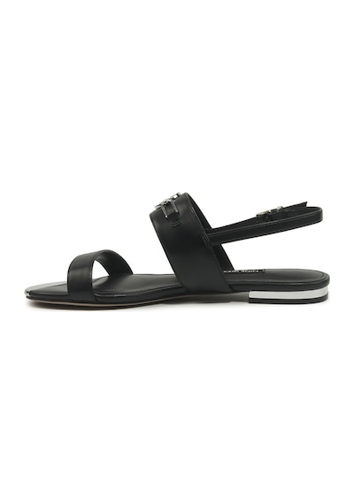Nine West Gaılar 6fx Siyah Kadın Düz Sandalet 000000000102051467 Siyah