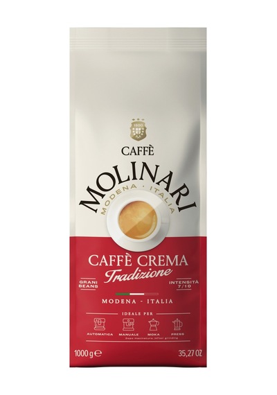 Molinari Tradizione Çekirdek Kahve 1 Kg - 3 Adet Tarı