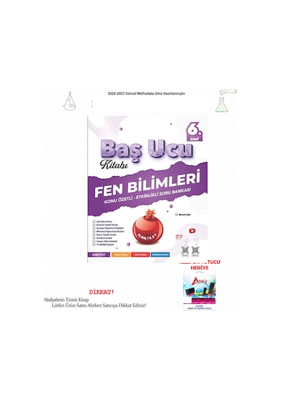 Nartest 6. Sınıf Fen Bilimleri Baş Ucu Kitabı