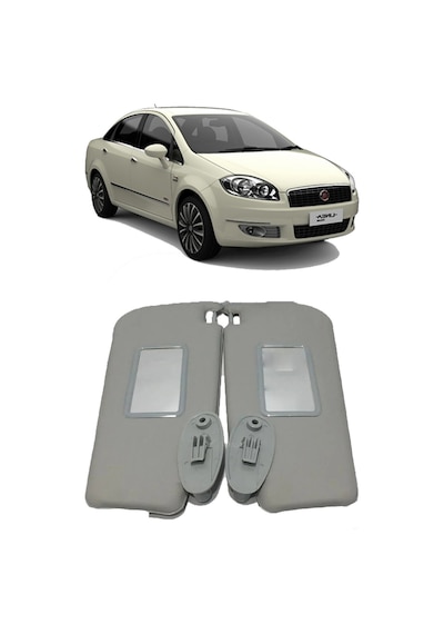 Fiat Linea Uyumlu Güneşlik Takımı Sağ Sol Set Halinde