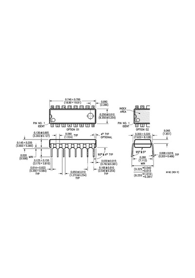 74hc47 Decoder Entegresi Dip-16