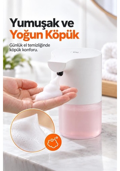 Premium Evye Yenilikçi Ofis Mijia Sensörlü Sıvı Sabunluk Otomatik Köpük Çok Renkli