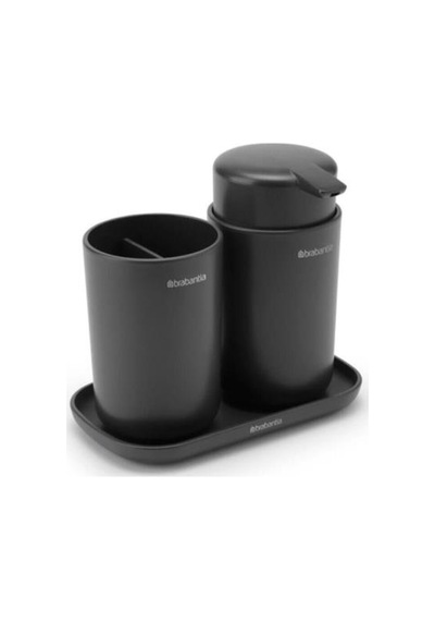 Brabantia Renew Dark Grey Banyo Seti 3 Parça Gri