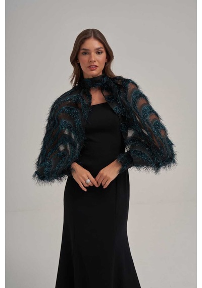 Crystalia Halter Yaka Otriş Desenli Çıkarılabilir Üst Detaylı Askılı Uzun Elbise Çok Renkli Crystalia Halter Yaka Otriş Desenli Çıkarılabilir Üst Detaylı Askılı Uzun Elbise Çok Renkli