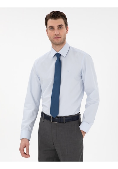 Pierre Cardin Erkek Açık Mavi Gömlek Basic 50307198-vr003 Açik Mavi