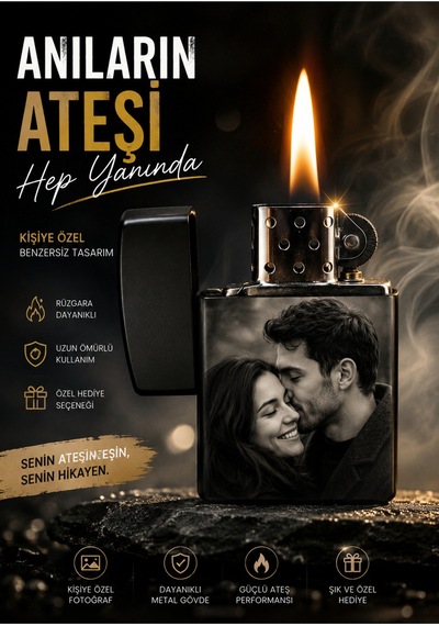 Kişiye Özel Cakmak Siyah