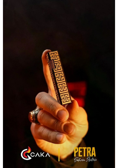 Caka Lighter Petra Hermes Benzinli Çakmak - Ckl-049
