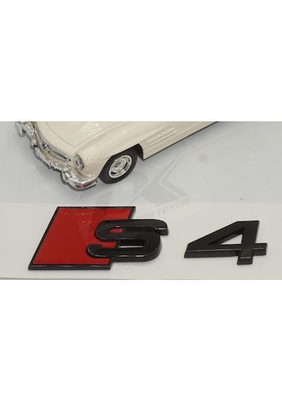 Audi S4 Bagaj Krom Abs 3M 3D Yazı Logo Amblem Ürün