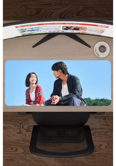 Mr Plankton K Drama Kdrama V2 70x30 Xl Gaming Kauçuk Kaymaz Taban Mouse Pad Fare Altlığı