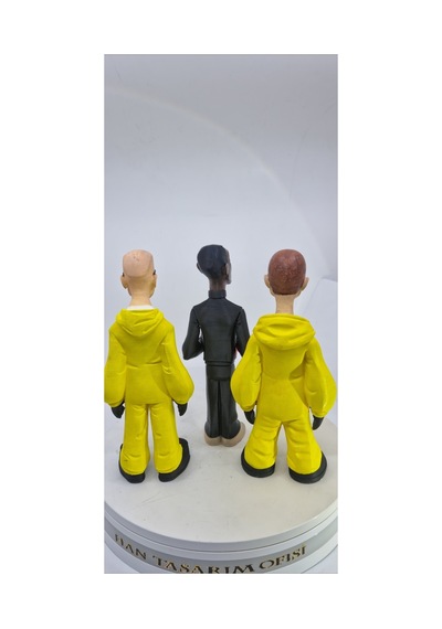 Breaking Bad 3 Lü Figür Set 20 Cm Walter White Jesse Pinkman Gustavo Fring