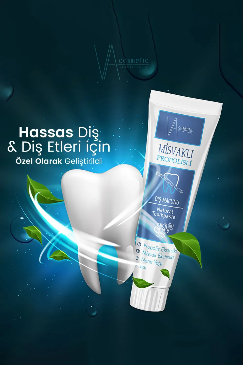 Va Cosmetic Misvaklı Diş Macunu 100 Ml Diş Hassasiyeti