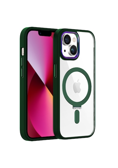 Apple Uyumlu iPhone Buff 13 Bumpermag Kılıf Green